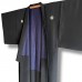KIMONO HOMME FORMEL NOIR EN SOIE 007-9 (M)